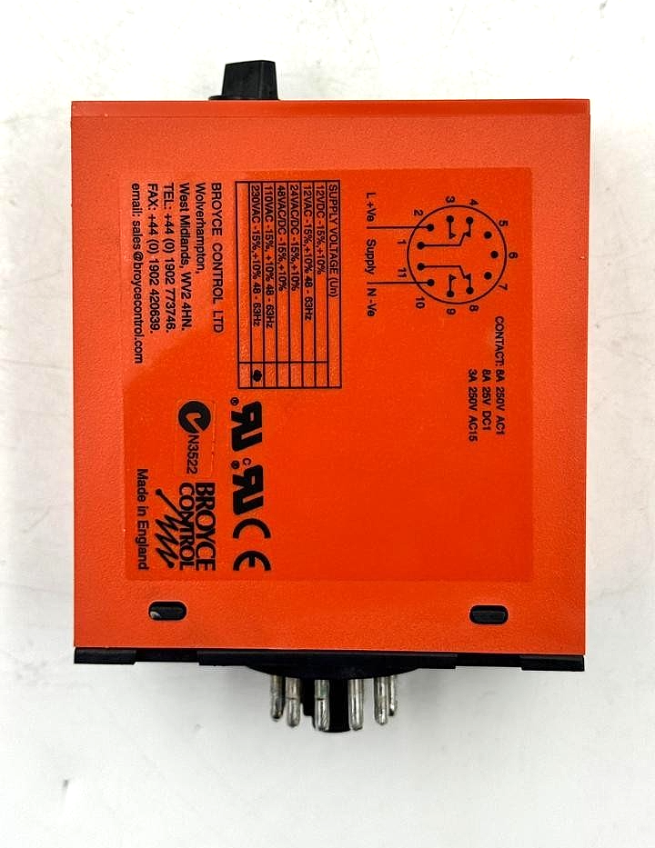 Broyce Control B1DF OnDelay Time Delay Relay – 30 Sec | Made in UK ( 1 pcs )2