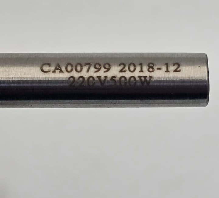 CA00799 | Cartridge Heater | 220V 500 W | 110 mm Length 8.4 mm Diameter1