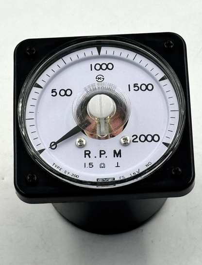 Sam Young SY200 RPM meter , 2000 RPM1
