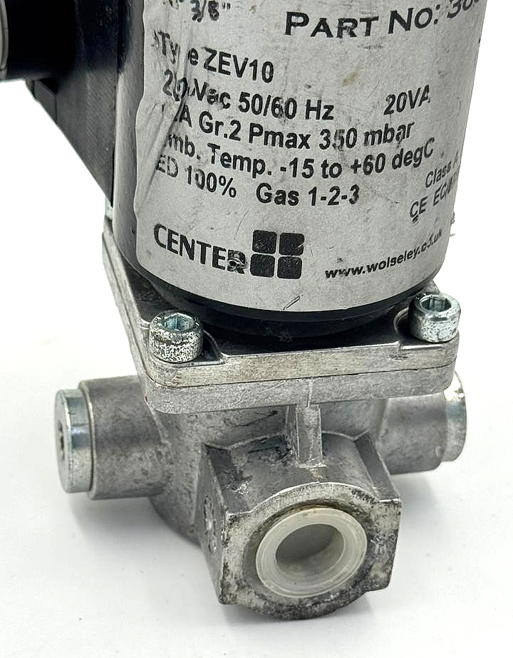 Center ZEV10 gas solenoid valve3