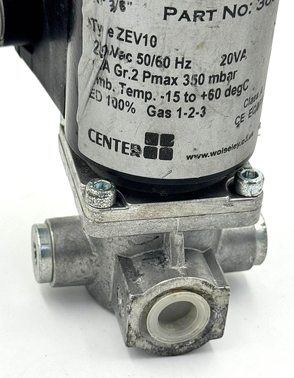 Center ZEV10 gas solenoid valve3