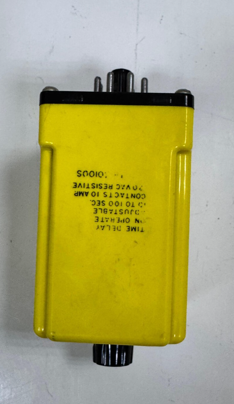 AMF Potter & Brumfield CGD3830I00S OnDelay Timer Relay, 24V DC Input, 20VAC2