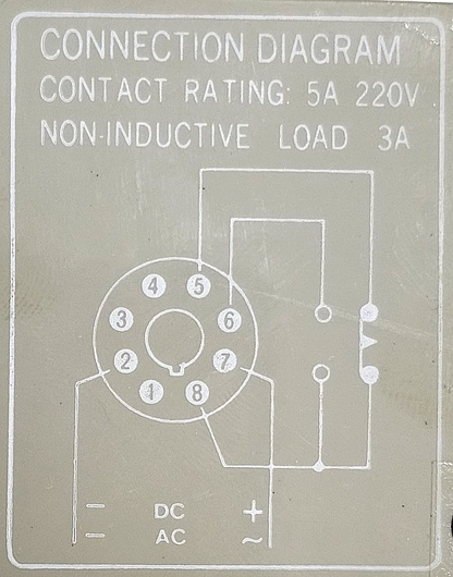 JKN | JHB1 | IC Timer | 230V AC | 8Pin | 30Second Time Delay Relay5