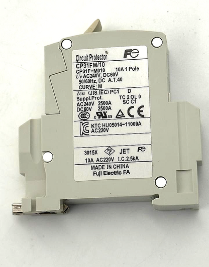 Fuji Electric CP31FM/10 circuit protector 10A ( 1 Pcs )3