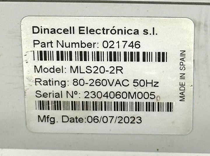 Dinacell MLS202R Weight control device for silos and tanks | Spain Made 1 pcs3