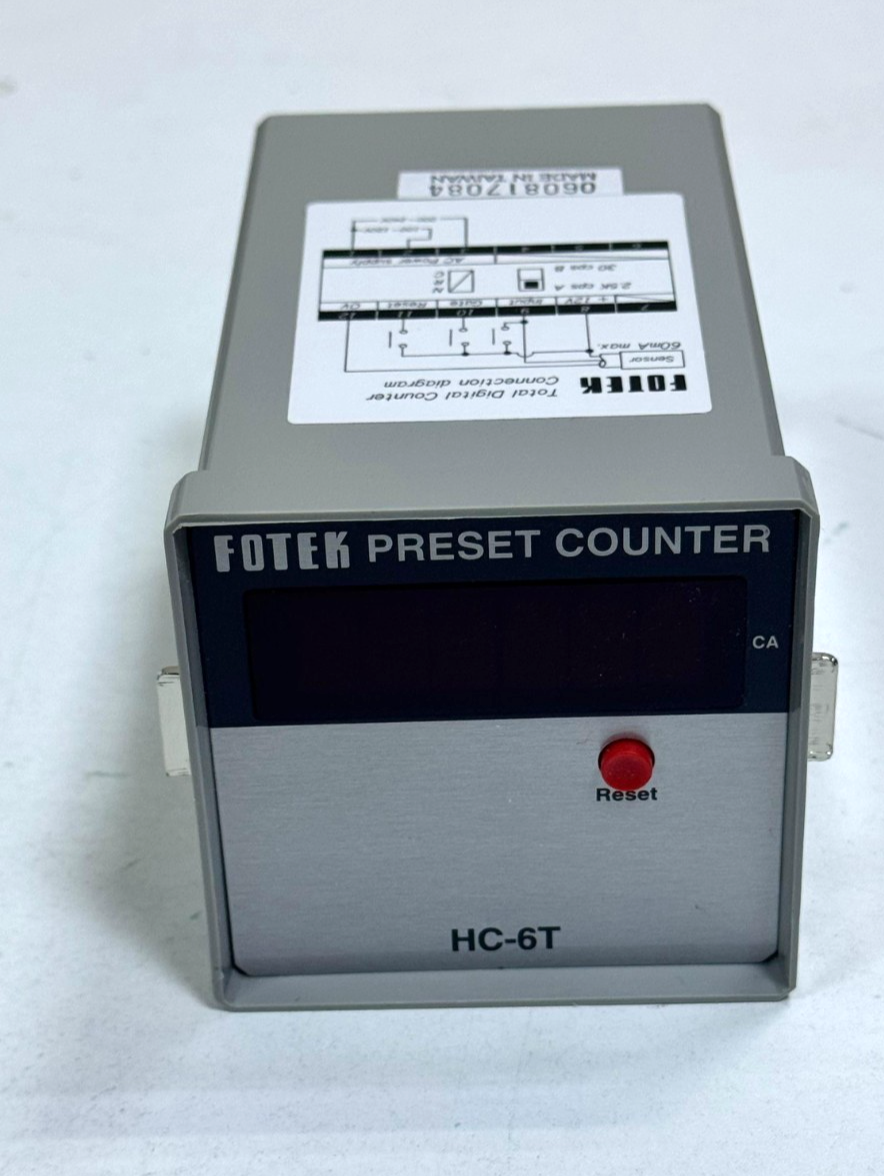 Fotek | HC6T | Preset Counter | Digital Counter Meter2
