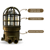 Zjhaiji 100W ExplosionProof Light E27 IP65 Zone 1/2/21/22 Brass Aluminum 220V/22