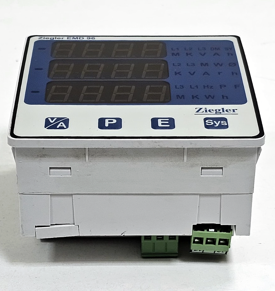 Ziegler | Ziegler EMD 96 | Multifunction Power Meter | Digital Panel Meter | 5A5