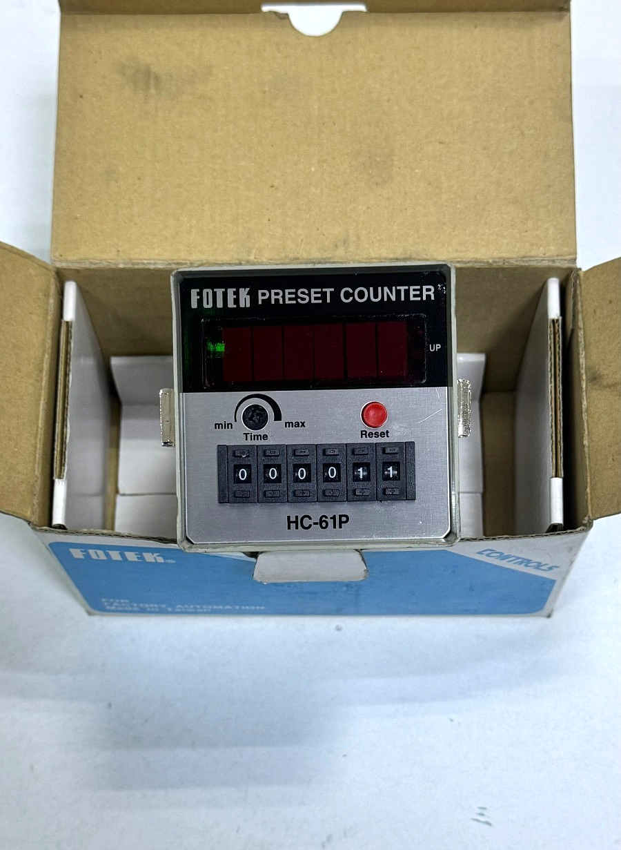 Fotek | HC61P | Digital Counter | Preset Counter Meter0