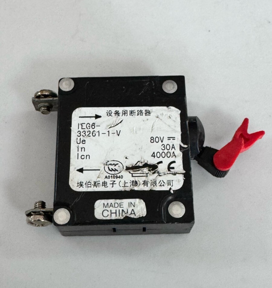 AIRPAX IEG6332611V |  80V 30A Circuit Breaker –| 50Hz | 37.5A Trip Amps1