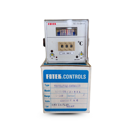 TC72DAJR3A Temperature Controller | JType Sensor Support (0~399°C) | Relay6