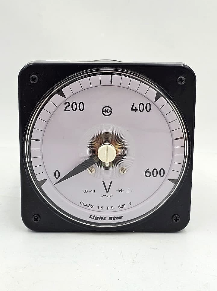 Light Star KB11 Analog AC Voltmeter 0600V ( 1 pcs )1