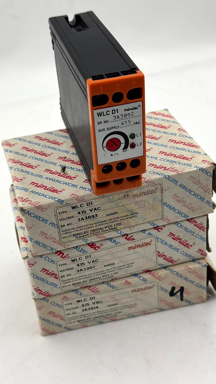 Minilec WLC D1 Water Level Controller | 415V AC | Made in India ( 1 Pcs )10