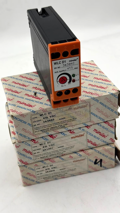 Minilec WLC D1 Water Level Controller | 415V AC | Made in India ( 1 Pcs )10