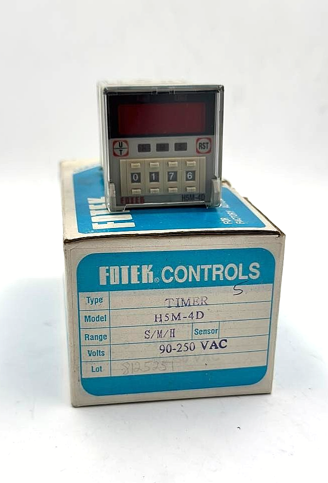 Fotek H5M4D Timer | 90250 VAC | Made in Taiwan0