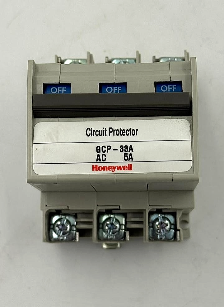 Honeywell GCP33A 3Pole Circuit Protector | 5A | 220V AC2