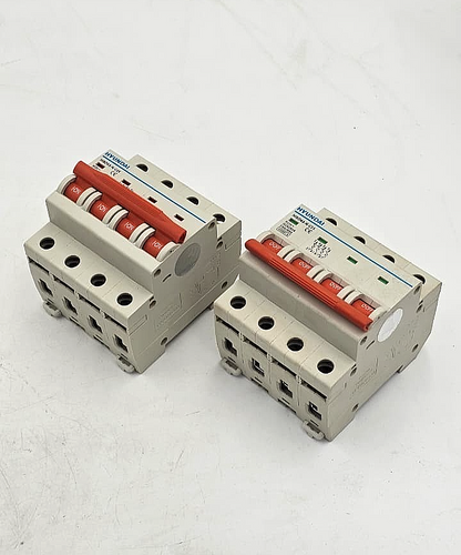 Hyundai HiBD63N | 4Pole | 25A Miniature Circuit Breaker (1 Pcs )7