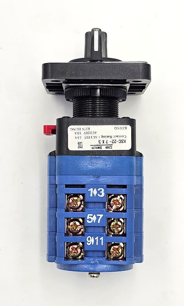 Koino KSC22 Rotary Cam Switch | 7Position | Made in Korea2