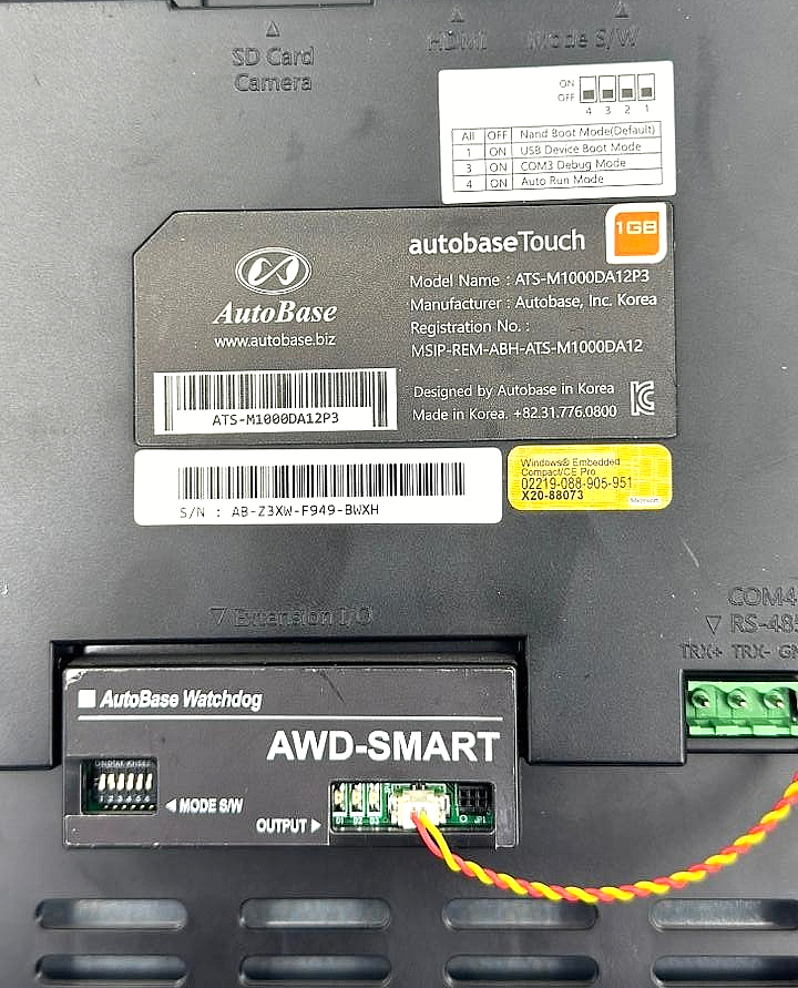 Autobase Touch ATSM1000DA12P3 | Made in Korea2