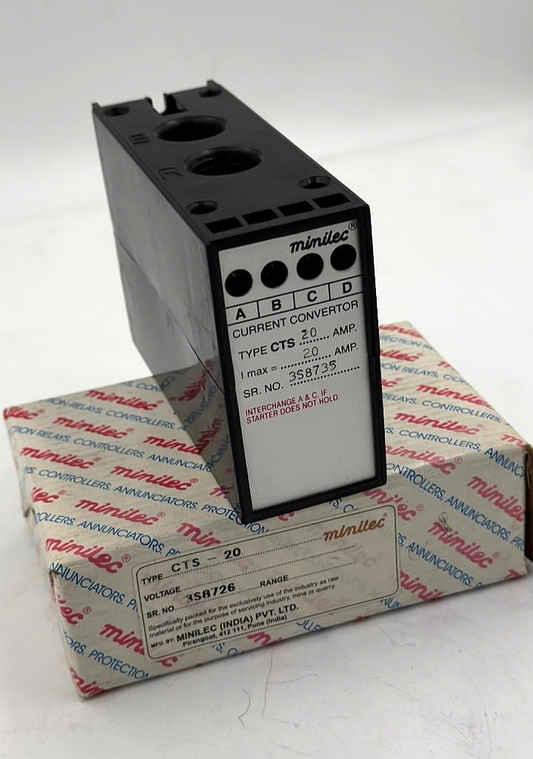 Minilec CTS 20 Current Converter | 20A | Made in India ( 1 pcs)0