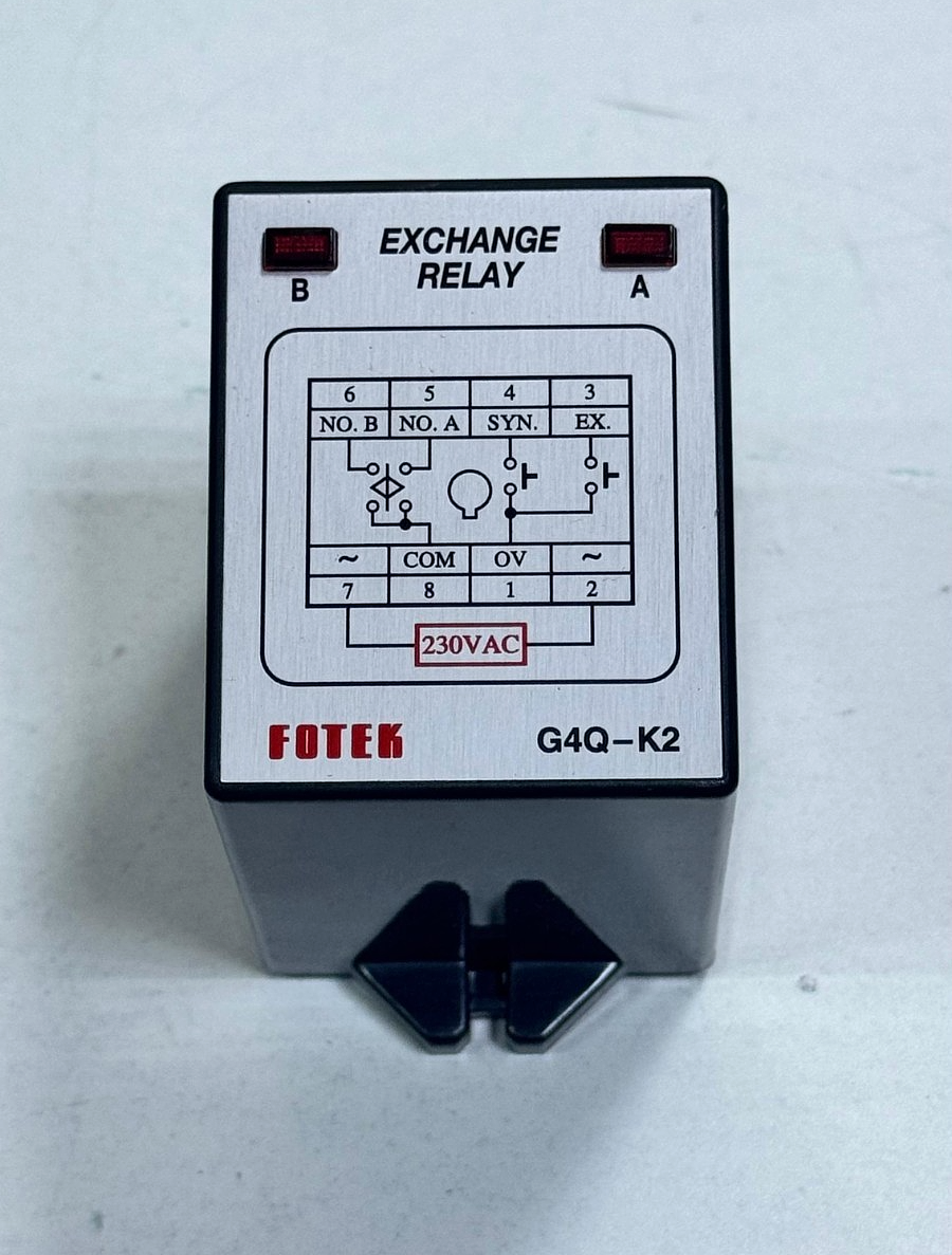 Fotek | G4QK2 | Exchange Relay | 230VAC | Made in Taiwan1