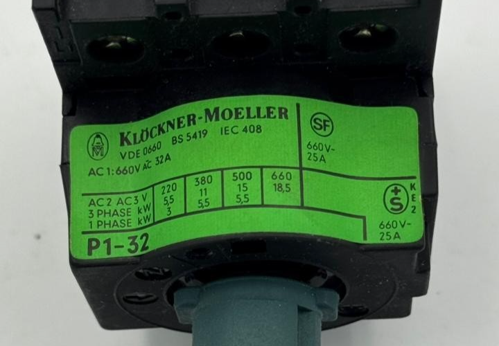 KlöcknerMoeller | P132  |  Motor Disconnect Switch4