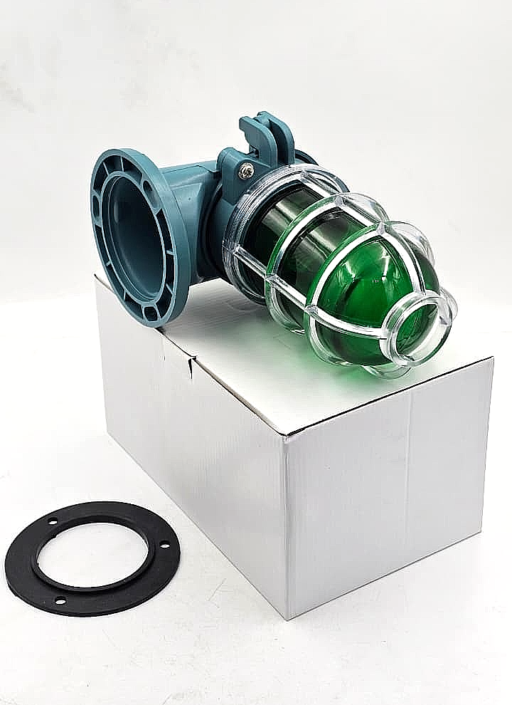 STCO WB2 Marine Wall Light | FE26 Lampholder | 220V 60W | Green Light0