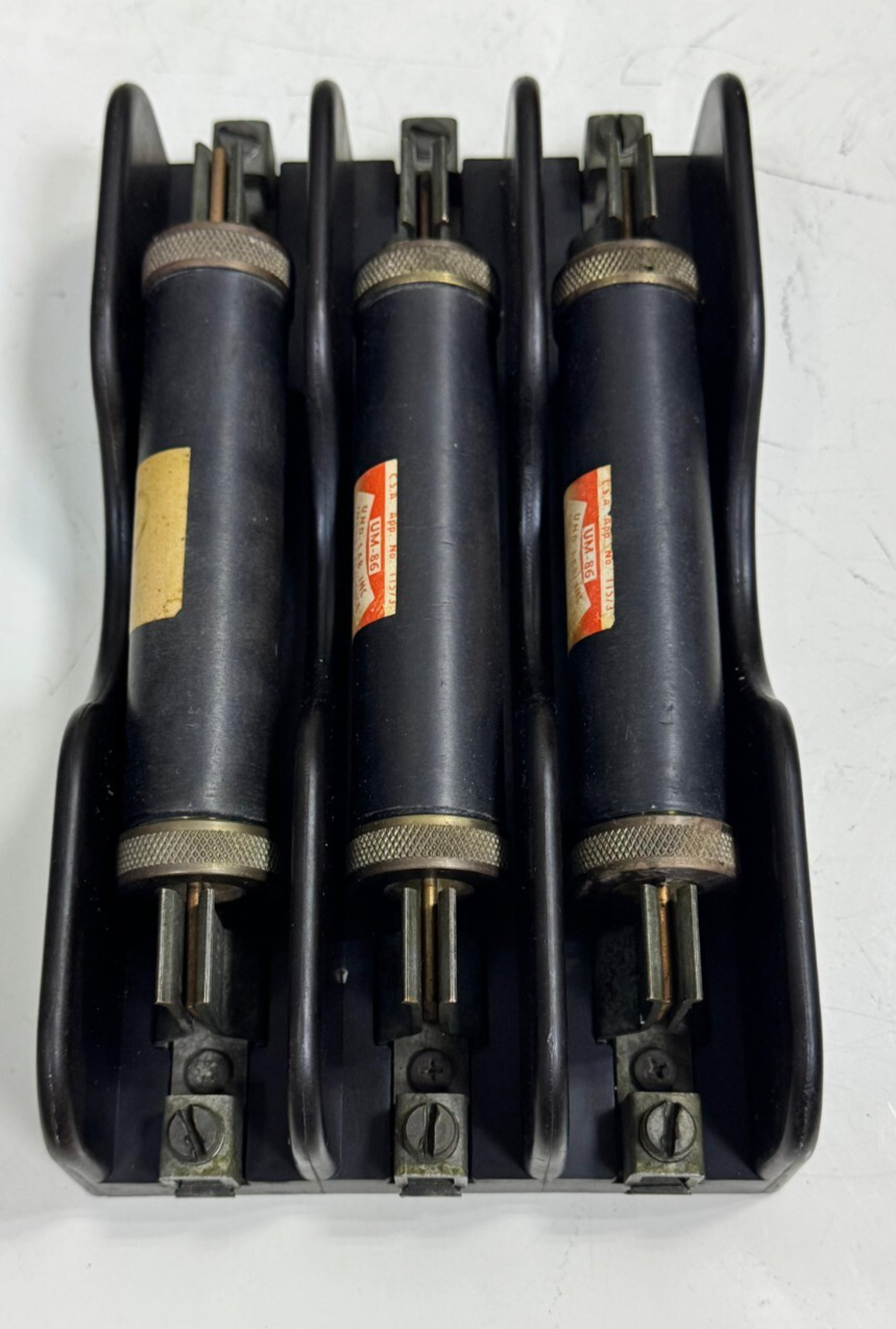 Marathon 6F 100A Fuse & Holder Set – 100 Amp, 600V, Industrial Power Protection0