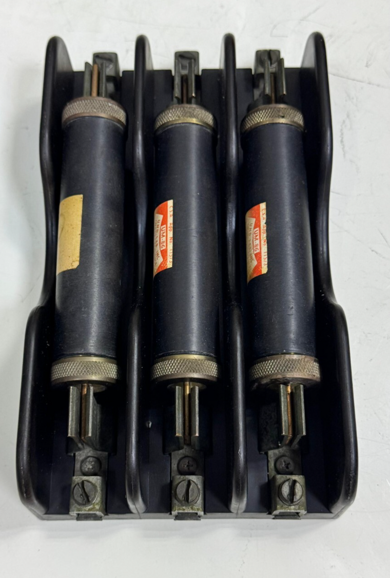 Marathon 6F 100A Fuse & Holder Set – 100 Amp, 600V, Industrial Power Protection0