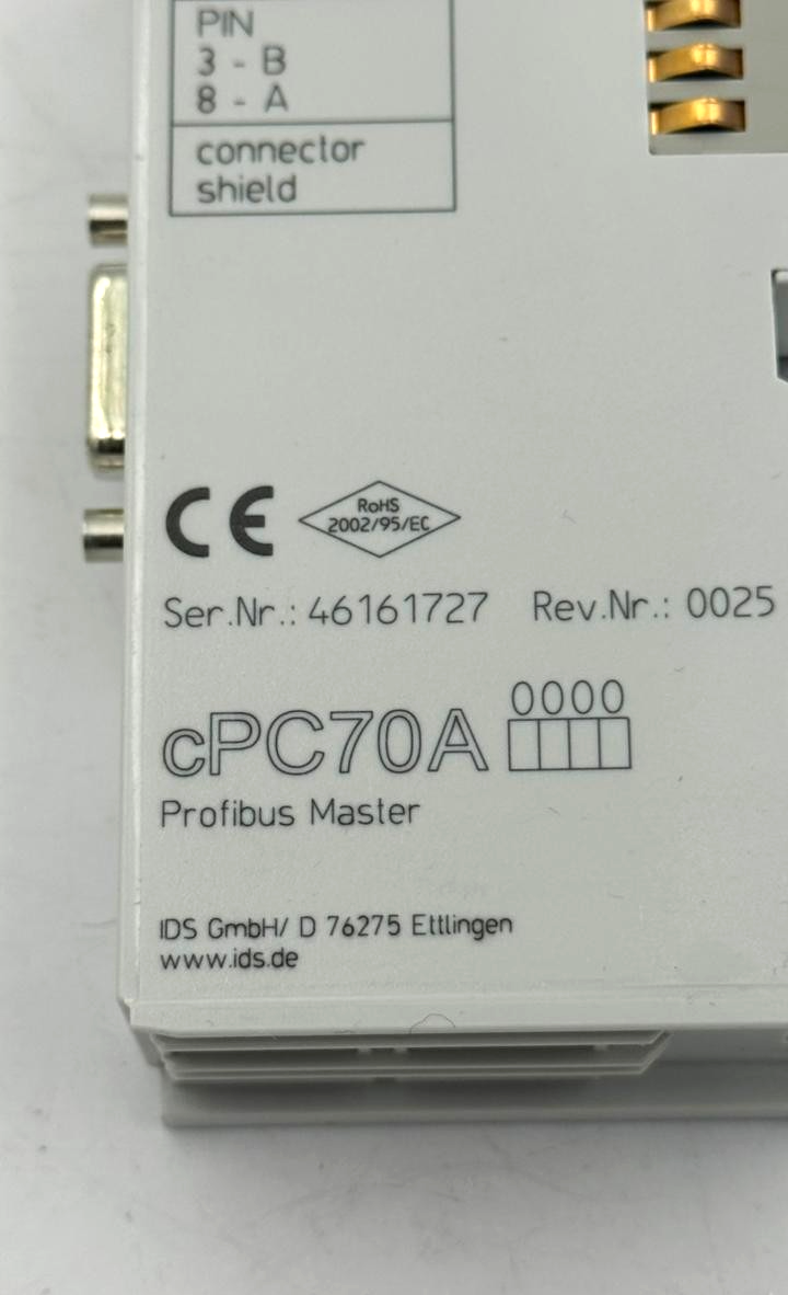 IDS cpC70A | EtherCAT Terminal | 46161727 Made in Germany ( 1 pcs )4