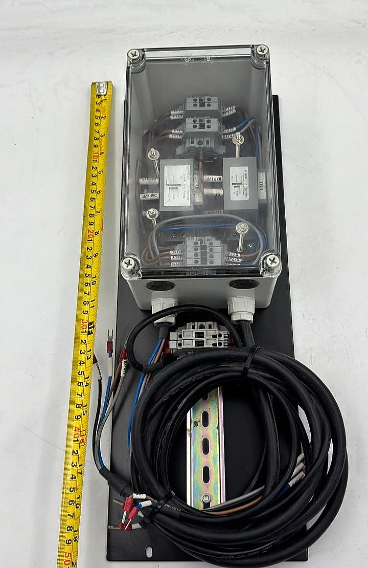 Electrical Control Panel with Transformer & Terminal Blocks3