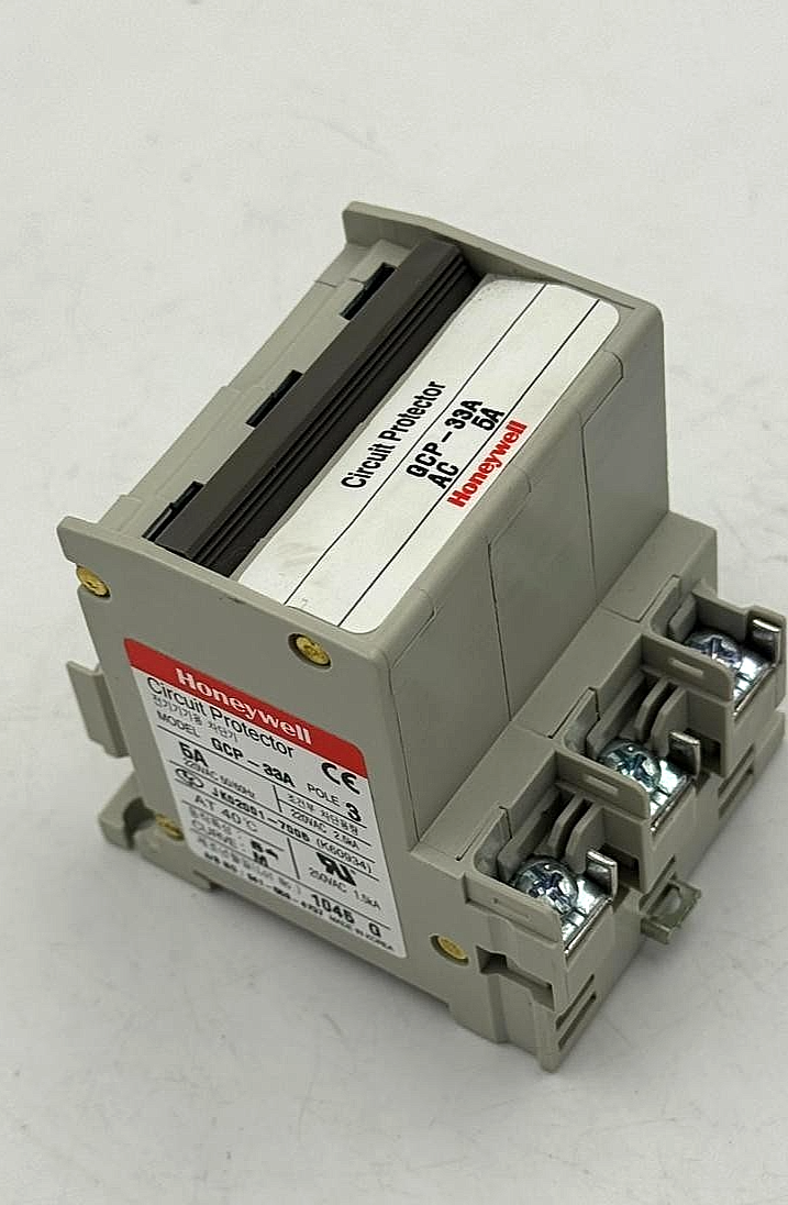 Honeywell GCP33A 3Pole Circuit Protector | 5A | 220V AC1