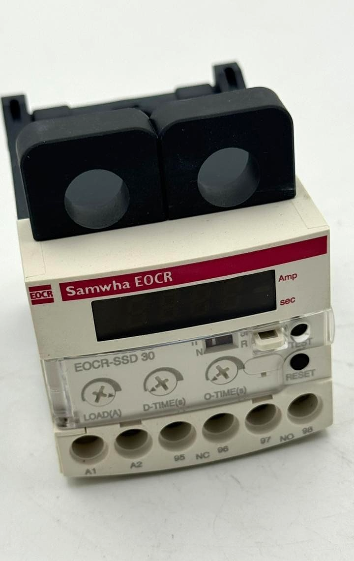 Samwha EOCRSSD30DB Electronic Overload Relay | 3–30A | 24VAC/DC8