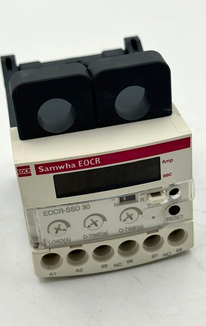 Samwha EOCRSSD30DB Electronic Overload Relay | 3–30A | 24VAC/DC8