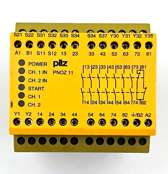 Pilz PNOZ 11 774080 | Safety Relay | 24 VAC 24VDC | Made in Germany1