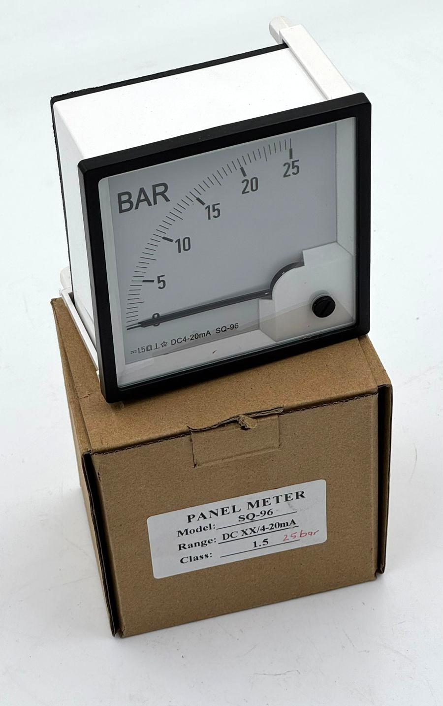 SQ96 | Panel Meter | DC 420mA | 25 Bar Pressure0