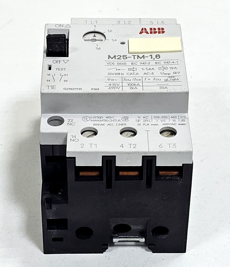 ABB | M25TM1.6 | Motor Circuit Breaker | Made in Germany5