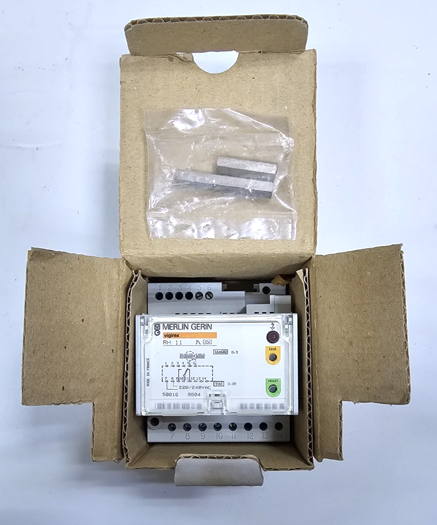 Merlin Gerin Vigirex RH11 – Earth Leakage Relay | 220/240V AC | Made in France0