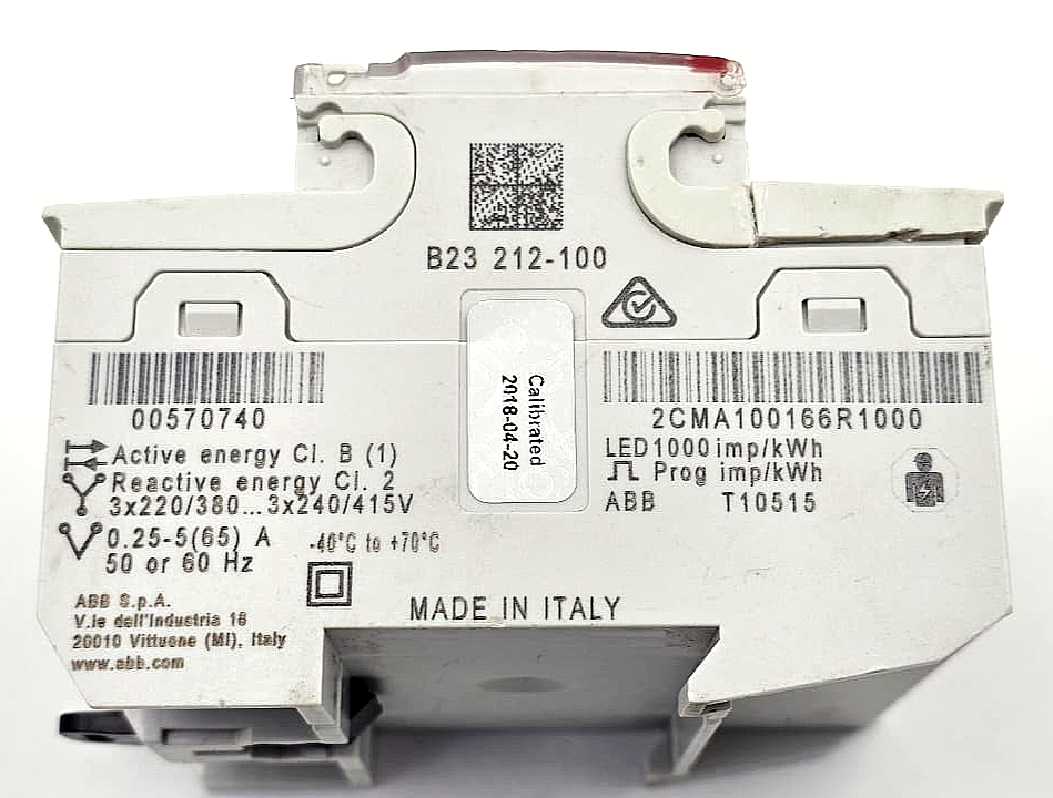 ABB B23 212-100 Energy Meter 50/60 Hz | Made in Italy3