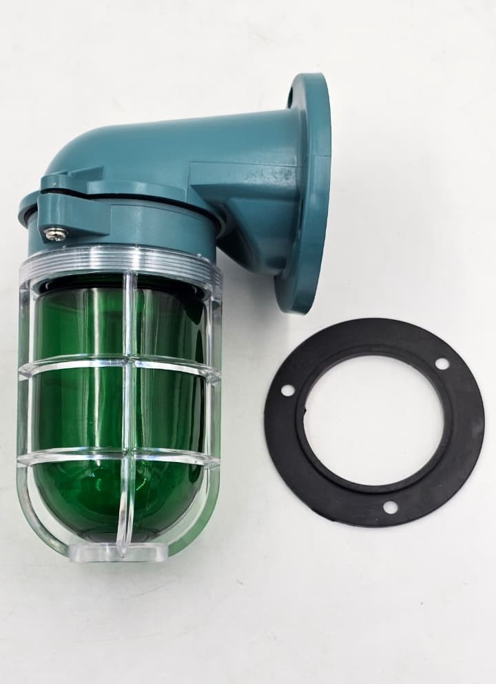 STCO WB2 Marine Wall Light | FE26 Lampholder | 220V 60W | Green Light2