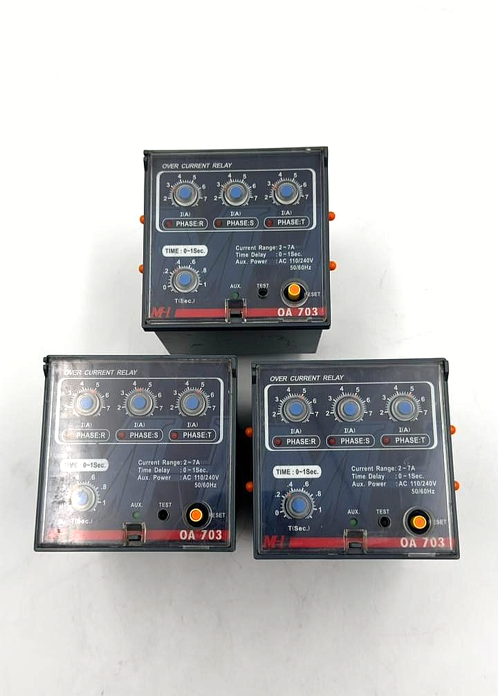 MH OA 703 Overcurrent Relay | 27A Range | AC 110/240V ( 1 Pcs )8