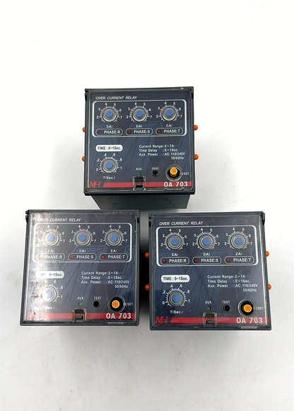 MH OA 703 Overcurrent Relay | 27A Range | AC 110/240V ( 1 Pcs )8