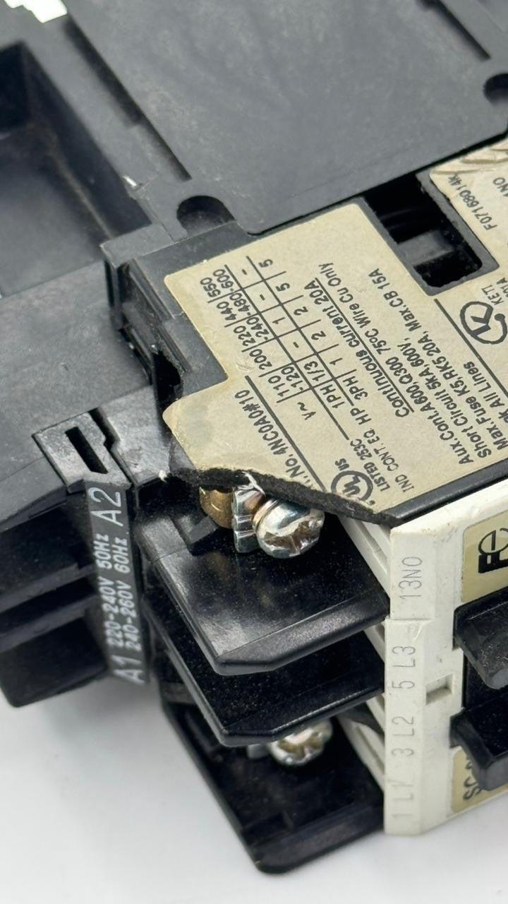 Fuji Electric SC03 Magnetic Contactor | 20A | Made in Japan5