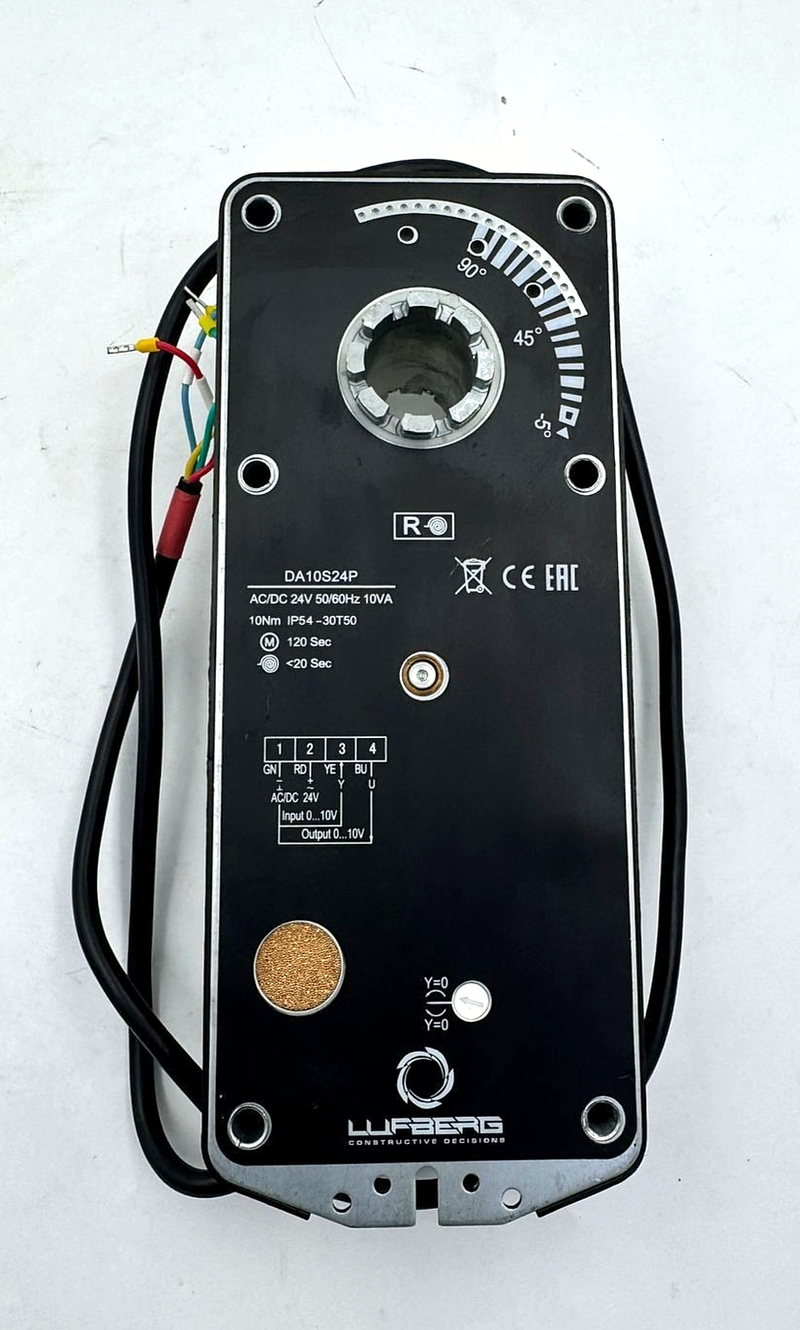 Lufberg DA10S24P Damper Actuator 10Nm 24V AC/DC0