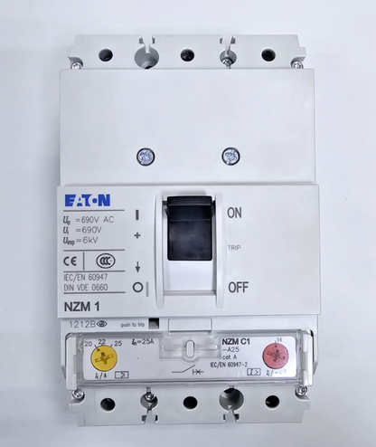 Eaton Moeller NZM1 Circuit Breaker – 25A, 690V AC, 6kV | Industrial Protection1