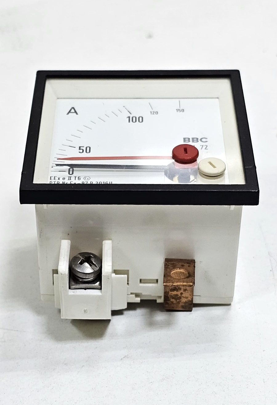 BBC | AM72 |  Analog Ammeter 0150 | Made in Germany2