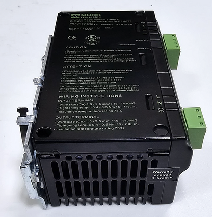MurrElektronik 85301 EcoRail Power Supply | 24V DC 1.3A | Single Phase7