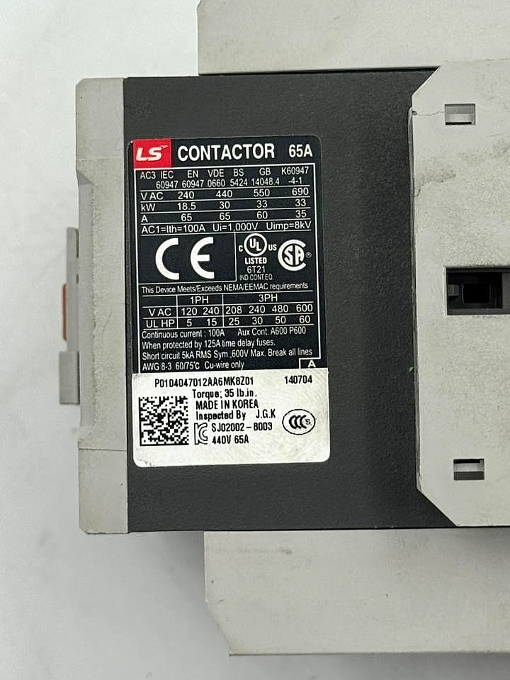 LS Electric Metasol MC65A Contactor4