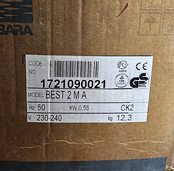 EBARA | BEST 2M A | Submersible Pump | 0.75 HP | 240V | 2800 RPM | Made in Italy7