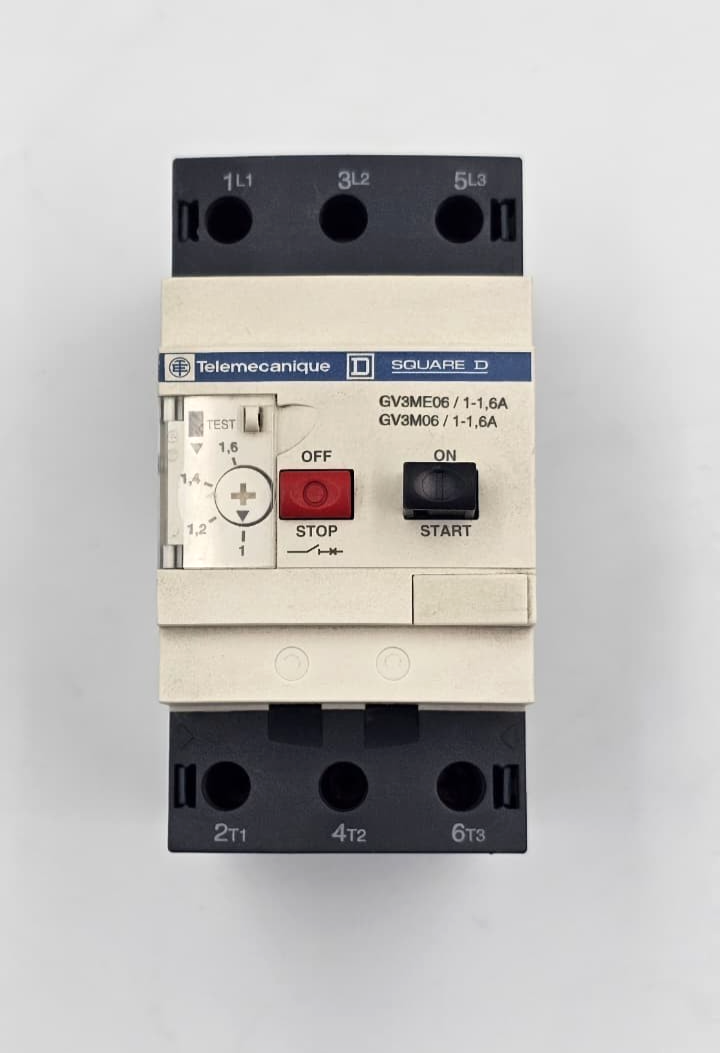 Telemecanique |Square D | GV3ME06/1 11.6A | Motor Circuit Breaker |  France1